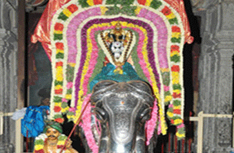 9th day- Car, Elephant Vahanam.
